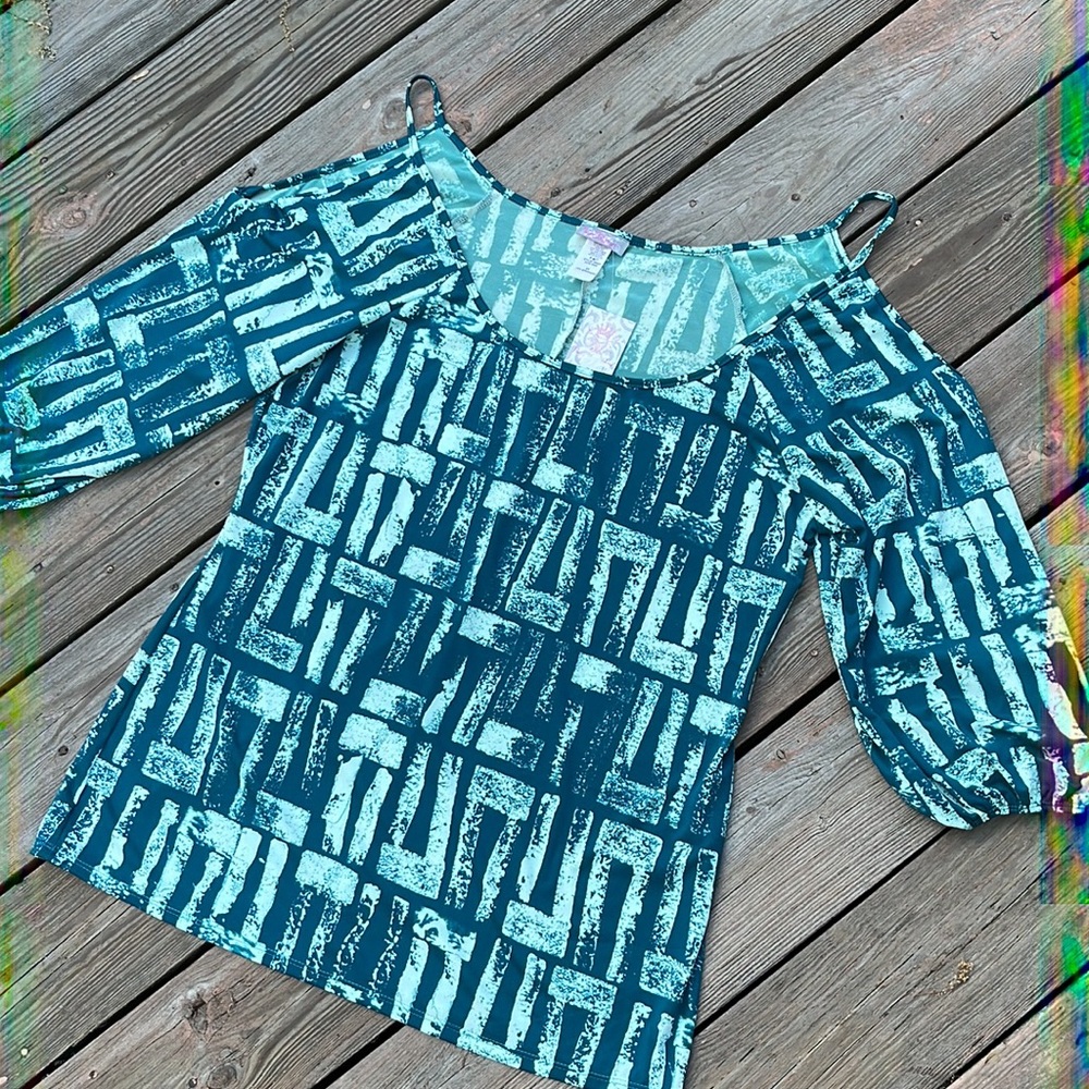 NWT Pretty Young Thing cold-shoulder top 3X
